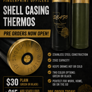 SCAFO Shell Casing Thermos - Options
